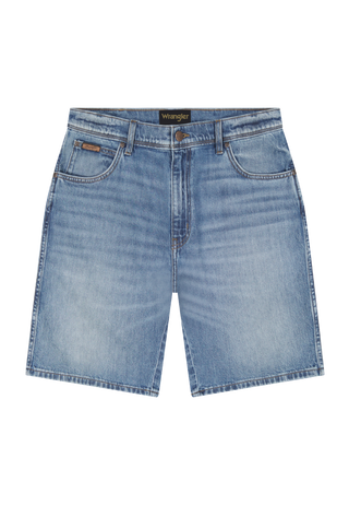 WRANGLER TEXAS SHORTS habor blue 112377790 - TOUGHLITE