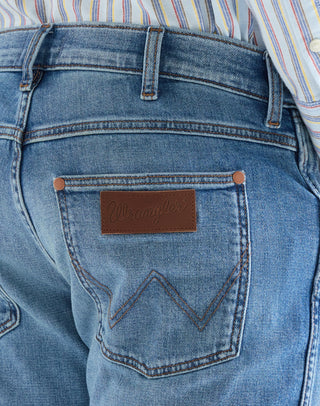 WRANGLER Greensboro Five-Pocket Jeans - Harbor Mist Blue - 112377801