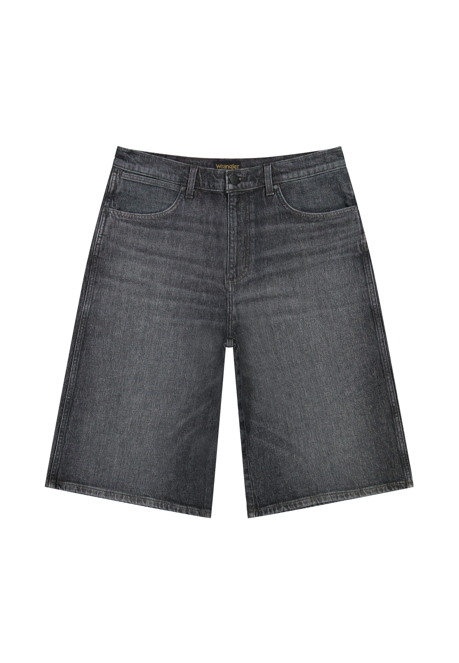 WRANGLER JORT SHORTS iron fawn 112377849 von Wrangler
