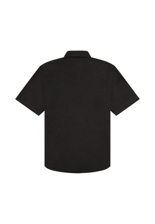 WRANGLER SS WESTERN SHIRT Kurzarm Jeanshemd rinse black 112377968