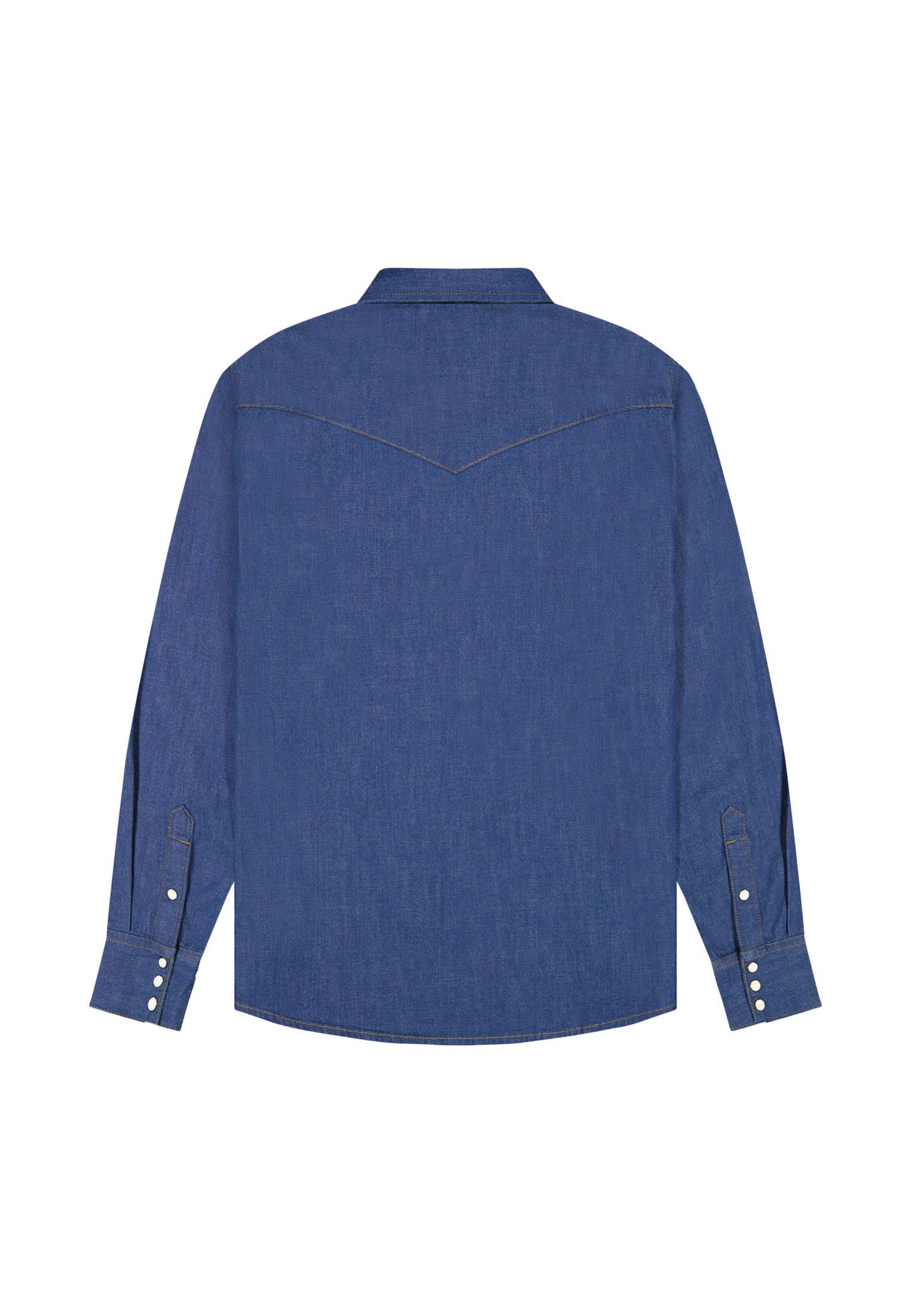 WRANGLER WESTERN SHIRT Langarm Jeanshemd - Twilight Canyon Blue - 112378124