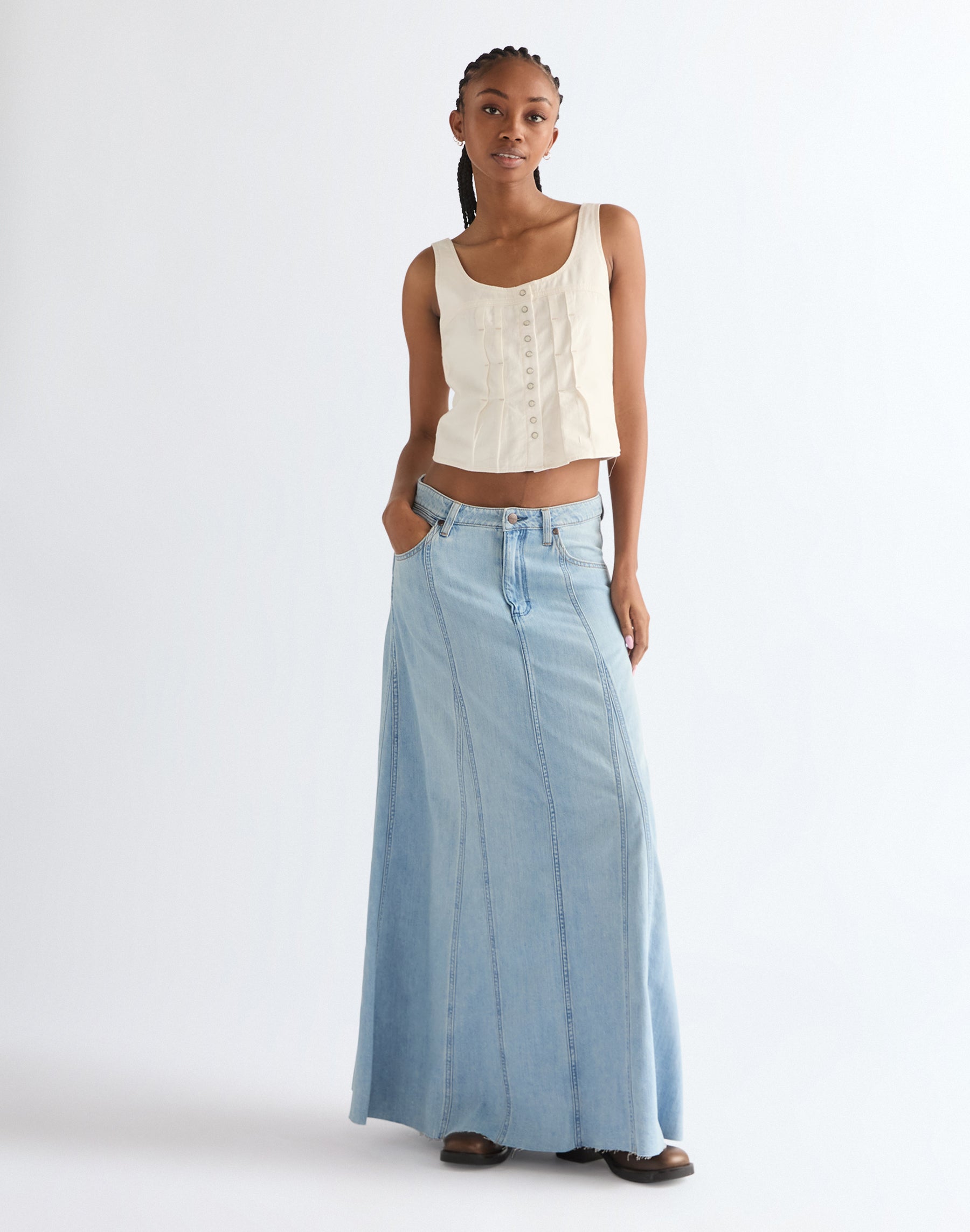 WRANGLER RADIATING MAXI desert sand 112378223 von Wrangler