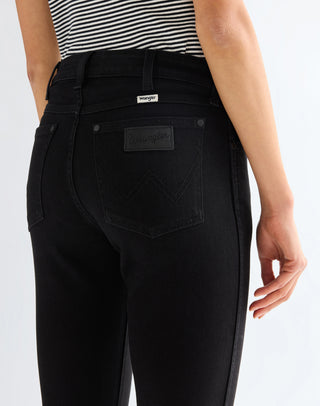 WRANGLER SIENNA Five Pocket - Night Ink Black - 112378447