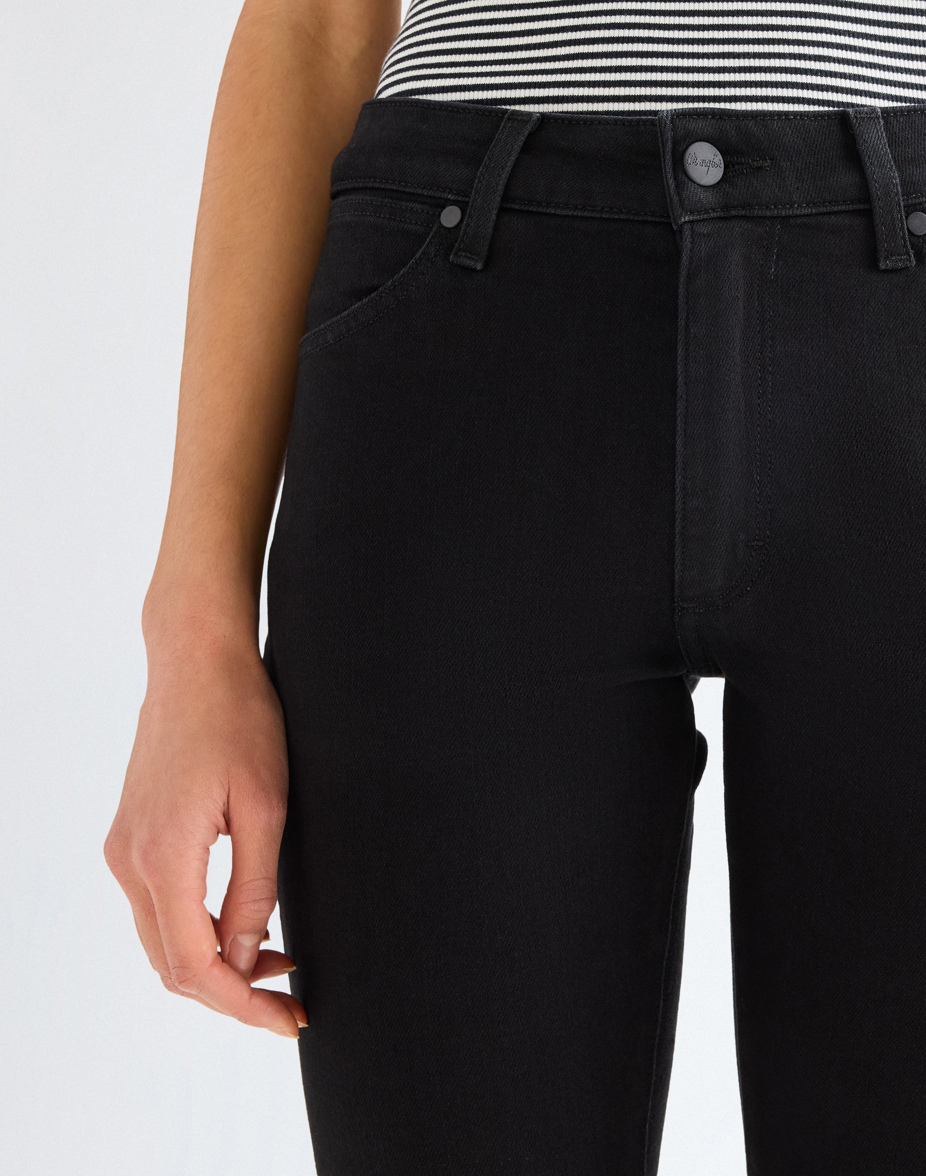 WRANGLER SIENNA Five Pocket - Night Ink Black - 112378447 von Wrangler