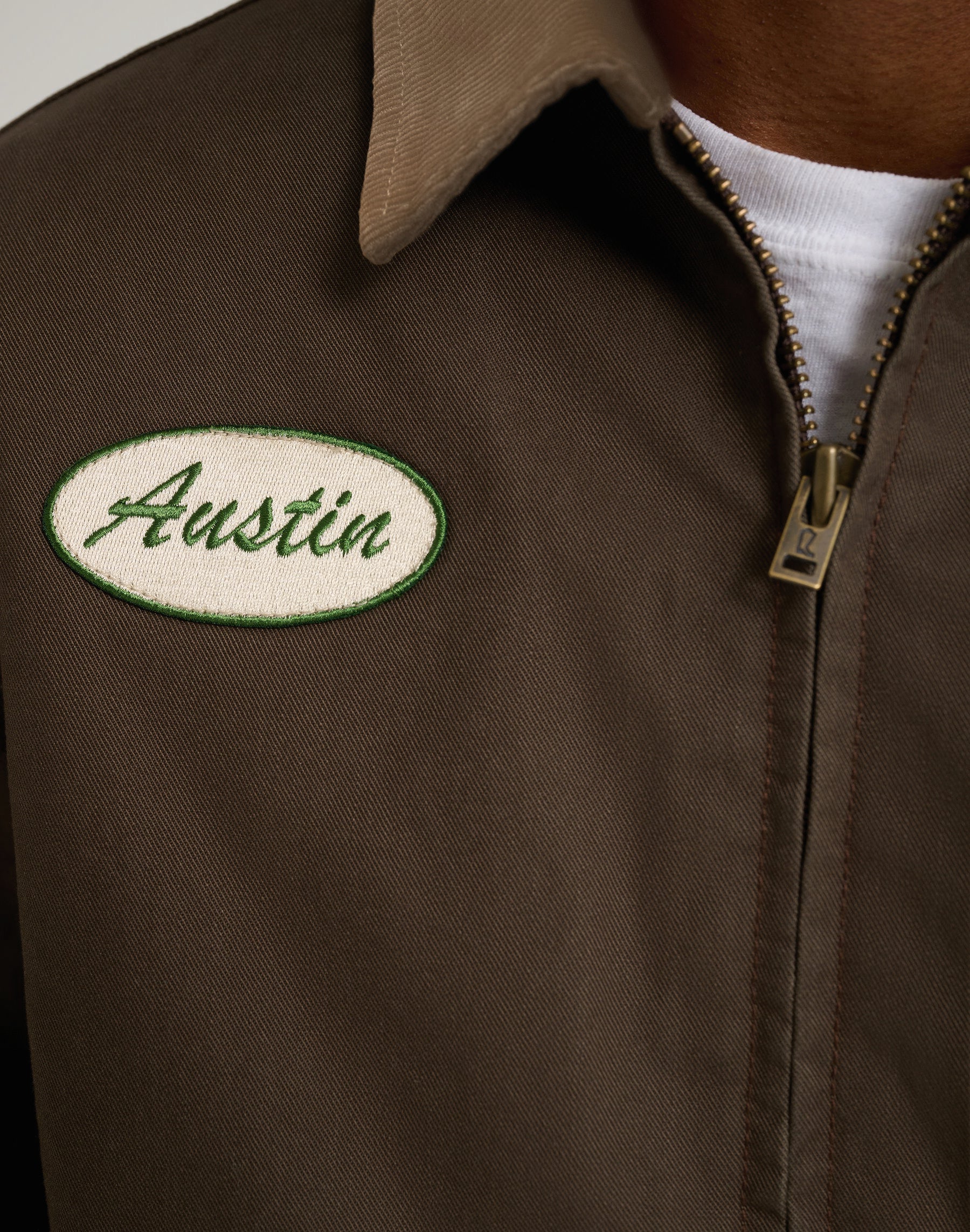 WRANGLER MURRAY JACKET - Mountain Olive Brown - 112378522 von Wrangler