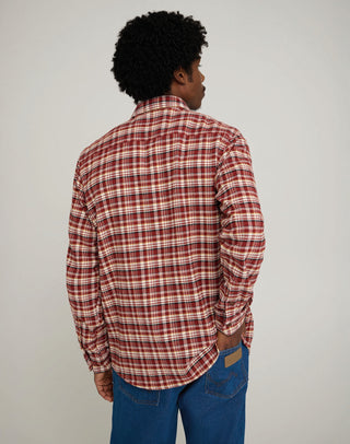 WRANGLER Will Shirt - Garnet Tartan - 112378523