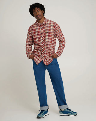 WRANGLER Will Shirt - Garnet Tartan - 112378523