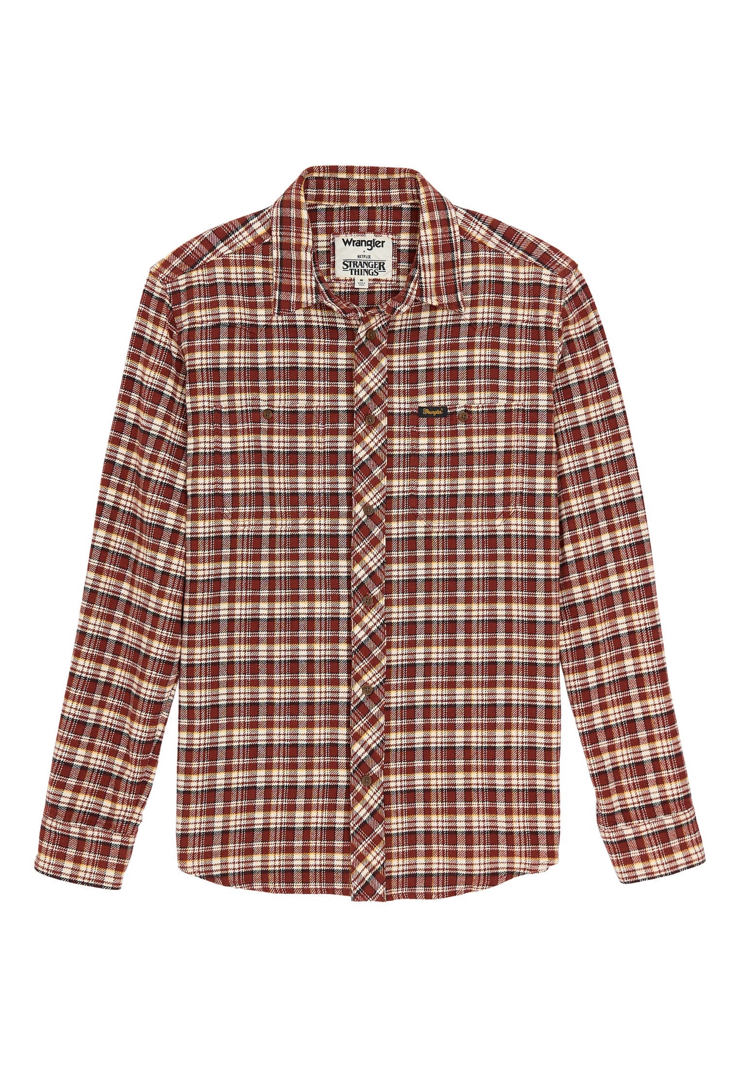 WRANGLER Will Shirt - Garnet Tartan - 112378523