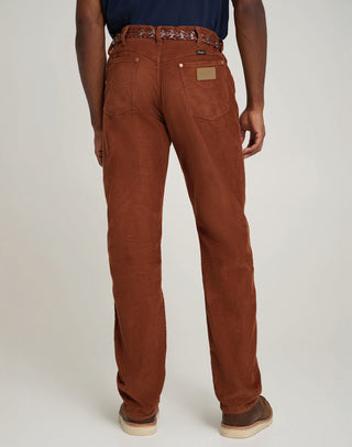 WRANGLER 13MWZ Bootcut-Hose - Rustwood Garnet - 112378541
