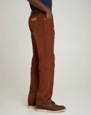 WRANGLER 13MWZ Bootcut-Hose - Rustwood Garnet - 112378541