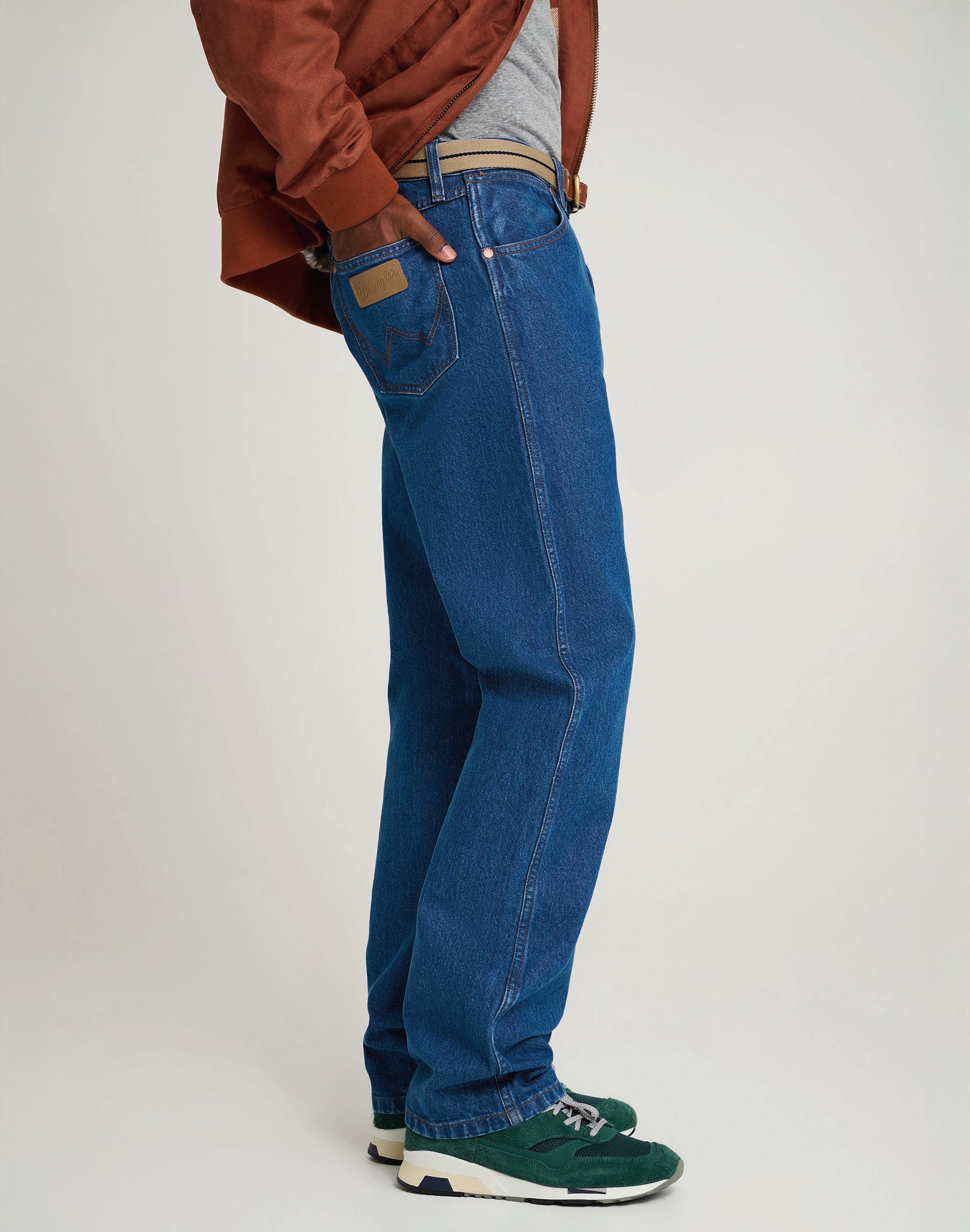 WRANGLER 13MWZ Wrangler Blue Jeans - Electric Frontier - 112378542 von Wrangler