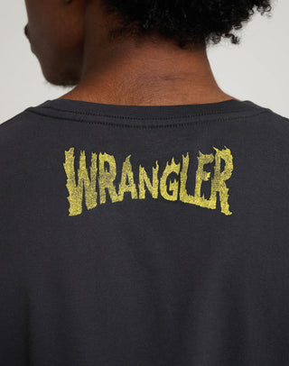 WRANGLER Stranger Things Tee Kurzarm T-Shirt - Neon Slime Tide - 112378547