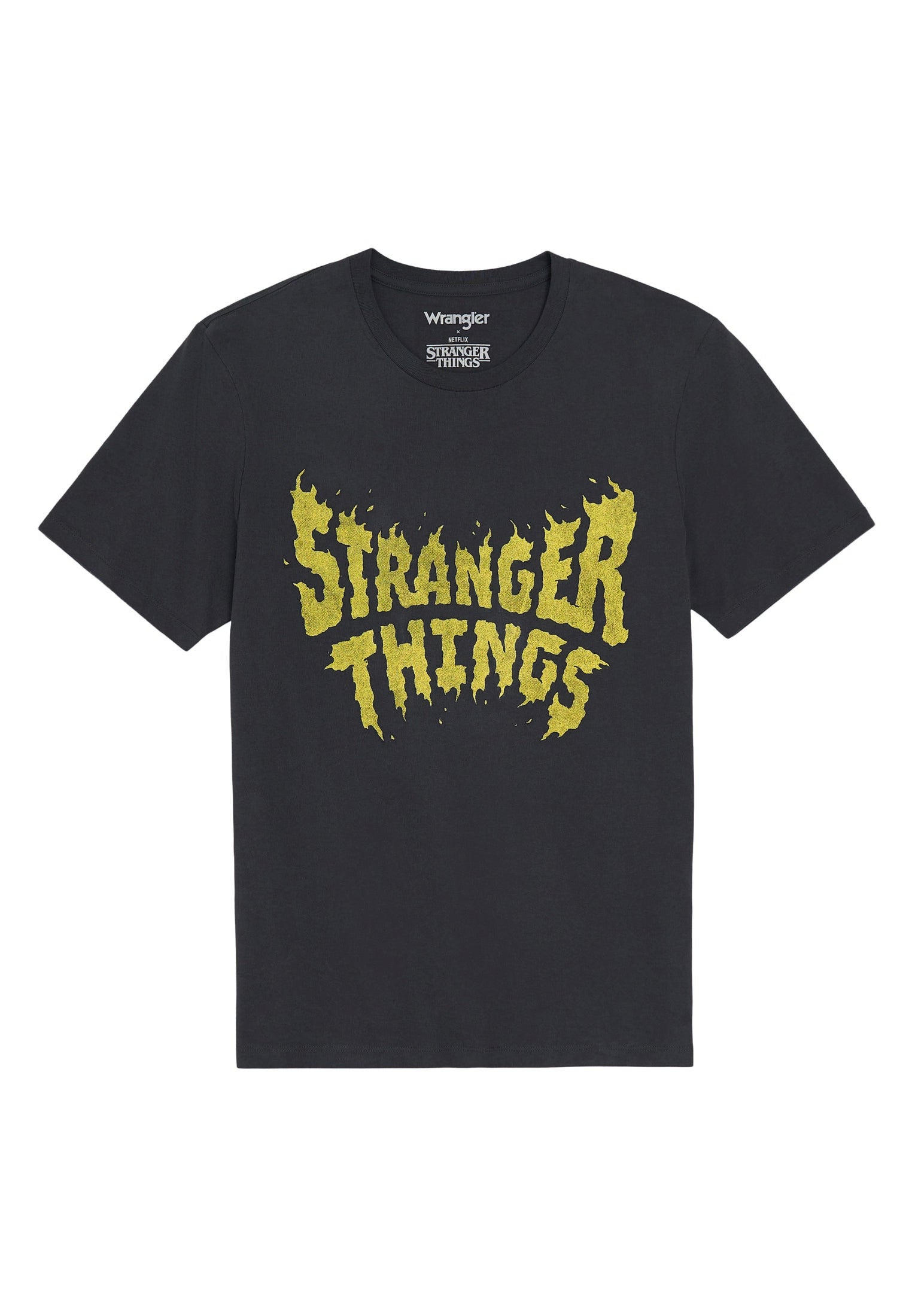 WRANGLER Stranger Things Tee Kurzarm T-Shirt - Neon Slime Tide - 112378547