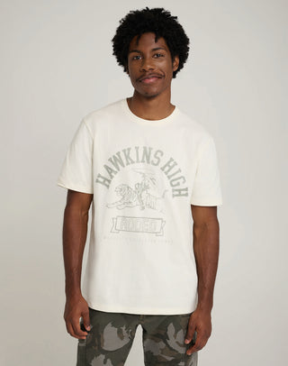 WRANGLER hawkins high tee T-Shirt - Seafoam Meadow - 112378555