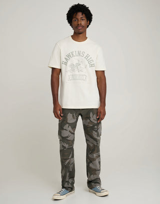 WRANGLER hawkins high tee T-Shirt - Seafoam Meadow - 112378555