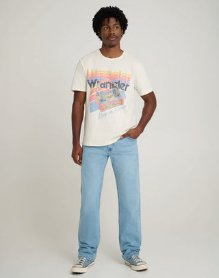 WRANGLER Strange Things T-Shirt - Marshmallow Lemon - 112378556