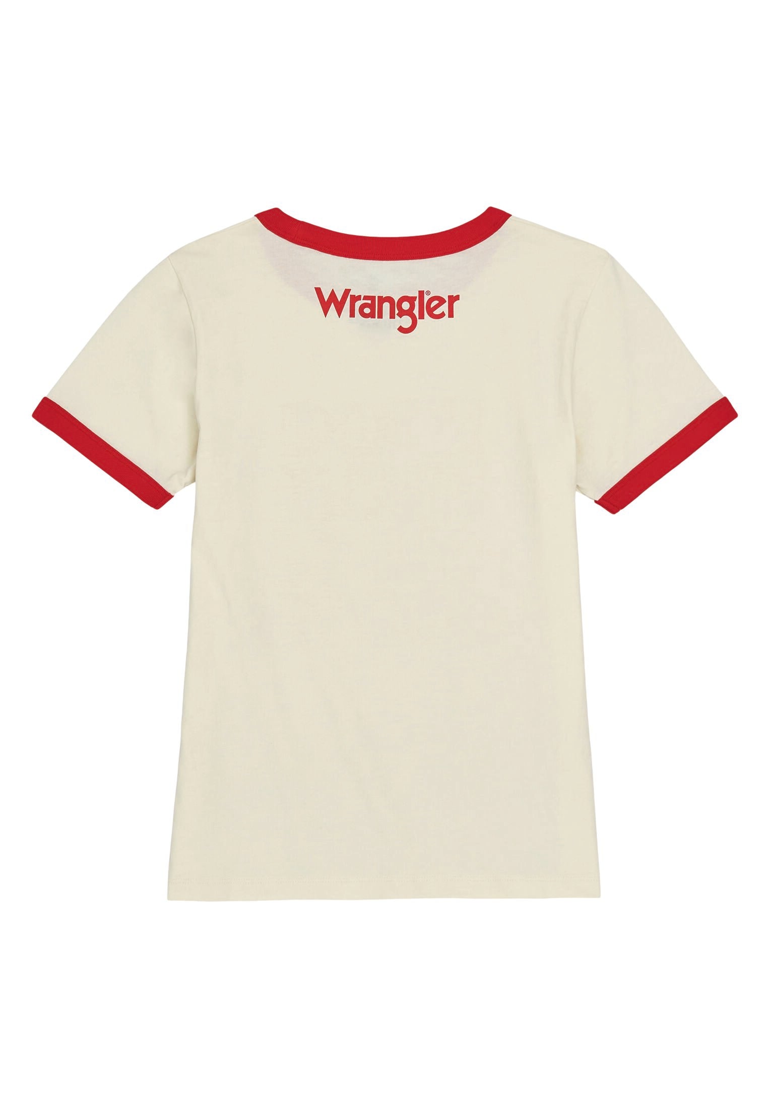 WRANGLER the upside down tee T-Shirt - Marshmallow Haze - 112378558