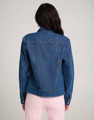 WRANGLER NANCY JACKET - Electric Indigo Blue - 112378560