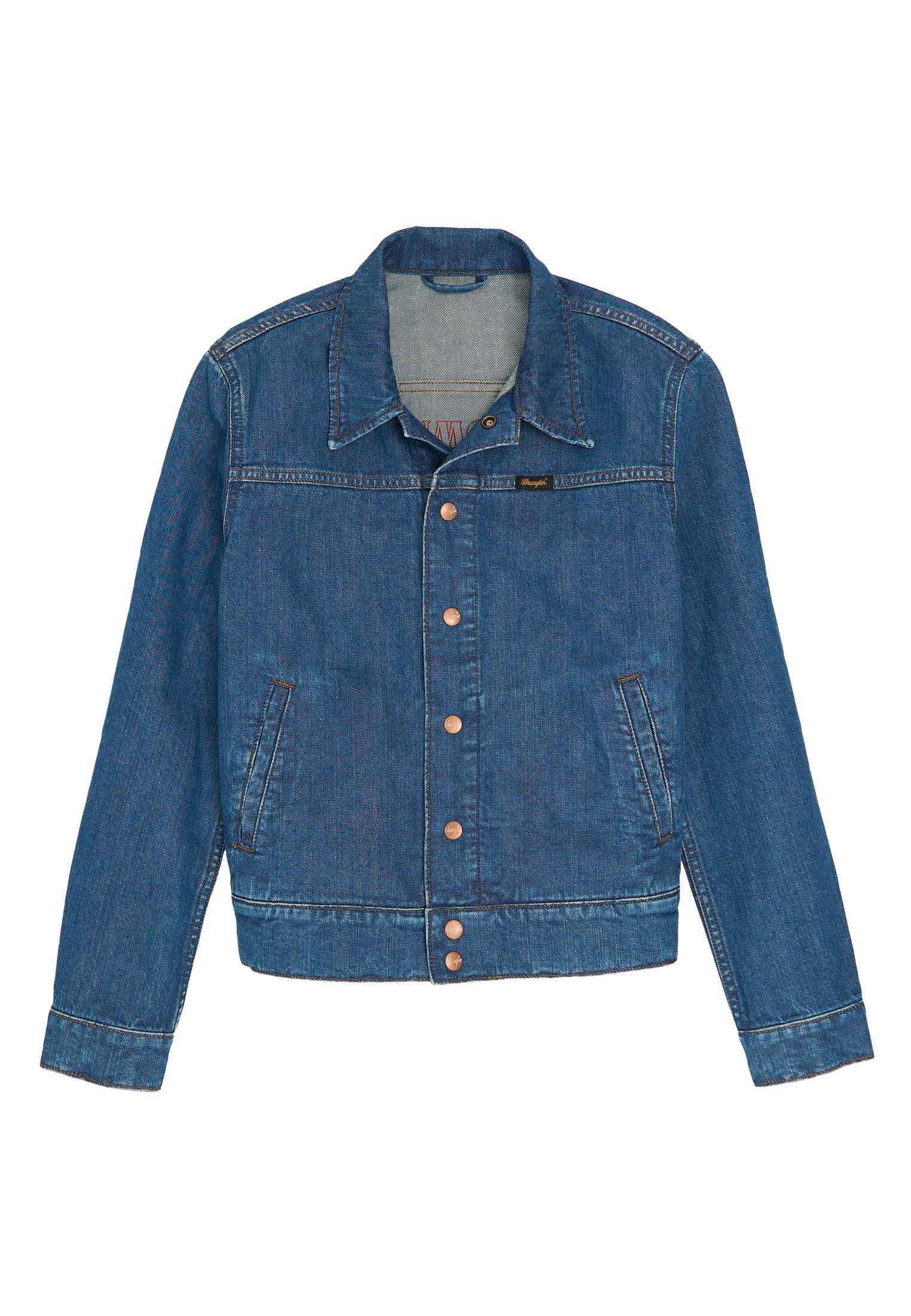 WRANGLER NANCY JACKET - Electric Indigo Blue - 112378560