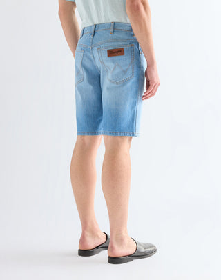 WRANGLER TEXAS SHORTS light wash 112378706 - LIGHTWEIGHT