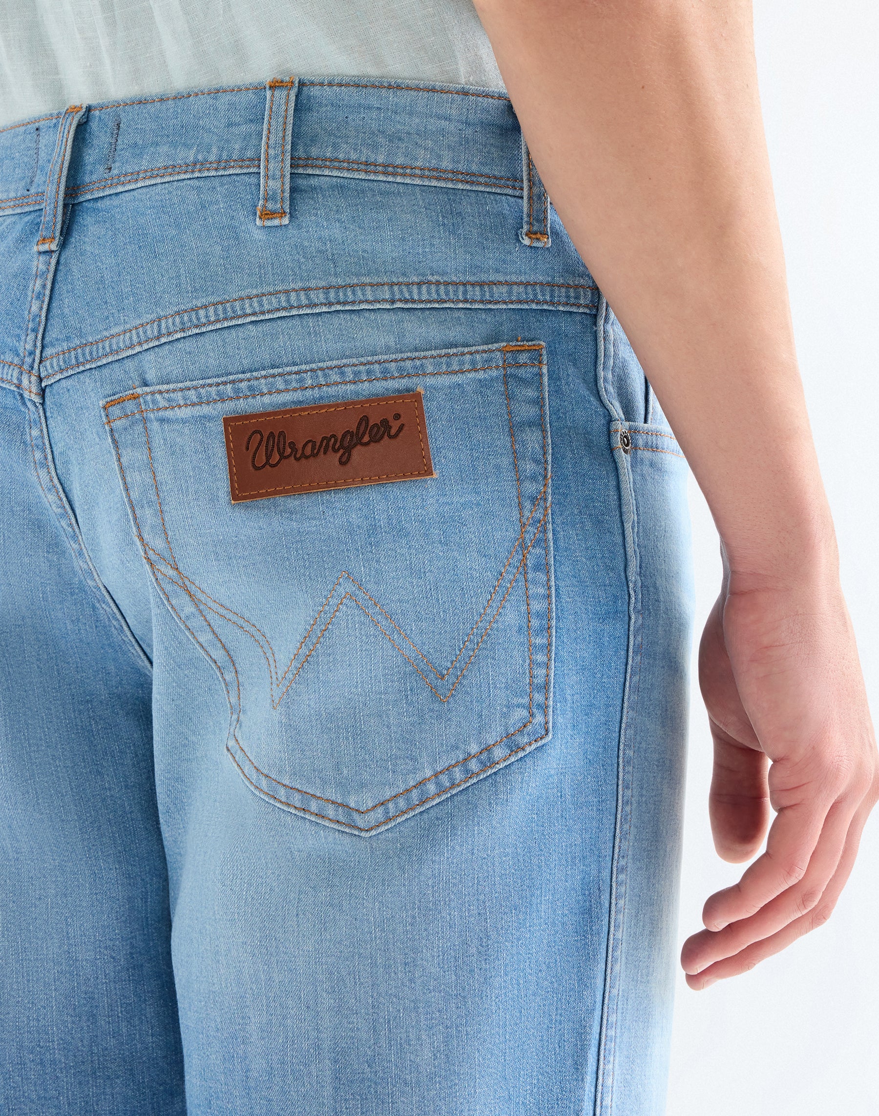 WRANGLER TEXAS SHORTS light wash 112378706 - LIGHTWEIGHT von Wrangler