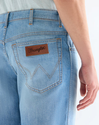 WRANGLER TEXAS SHORTS light wash 112378706 - LIGHTWEIGHT