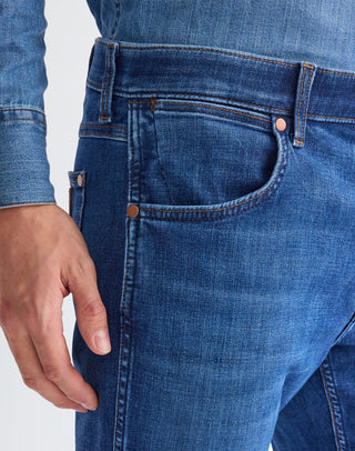 WRANGLER GREENSBORO Jeans - Indigo Dandelion Blue - 112378852