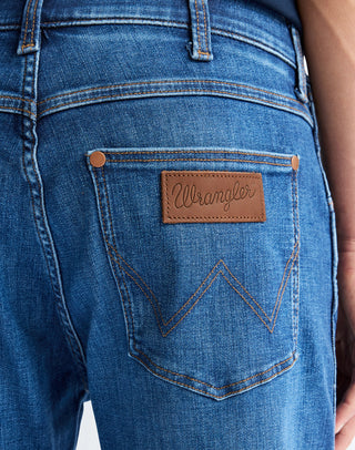 WRANGLER Larston Five Pocket - Harbor Mist Blue - 112378853