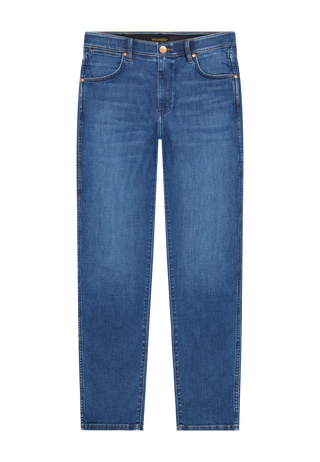 WRANGLER Larston Five Pocket - Harbor Mist Blue - 112378853