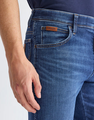 WRANGLER TEXAS SLIM Jeans - Indigo Horizon Denim - 112378854