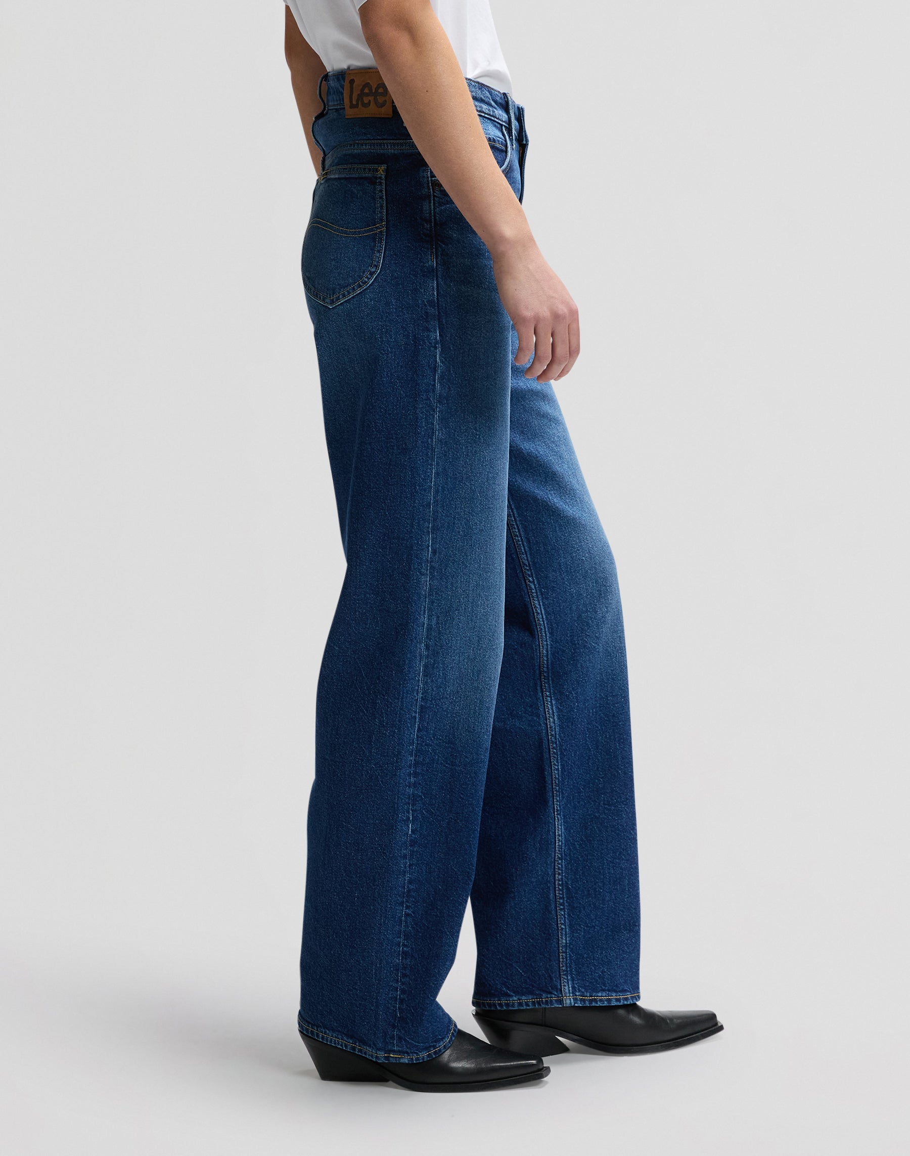 LEE Rider Loose Jeans - Midnight Azure - 112378933 von LEE