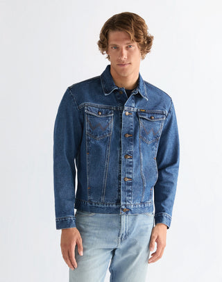 WRANGLER COWBOY CUT Jeansjacke - Electric Cobalt Wash - 112378960