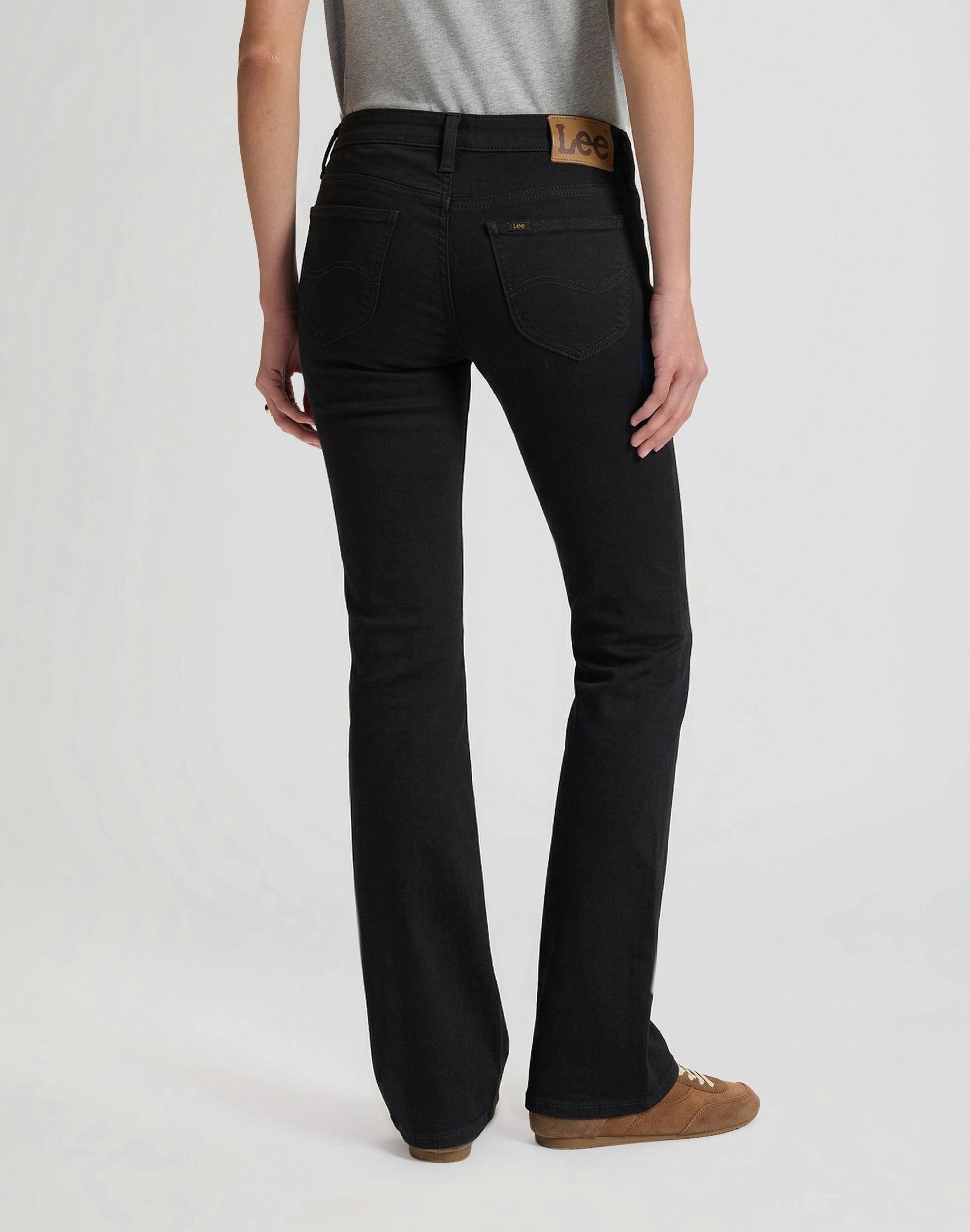 LEE JESSICA Bootcut Hose - Midnight Charcoal - 112381375 von LEE