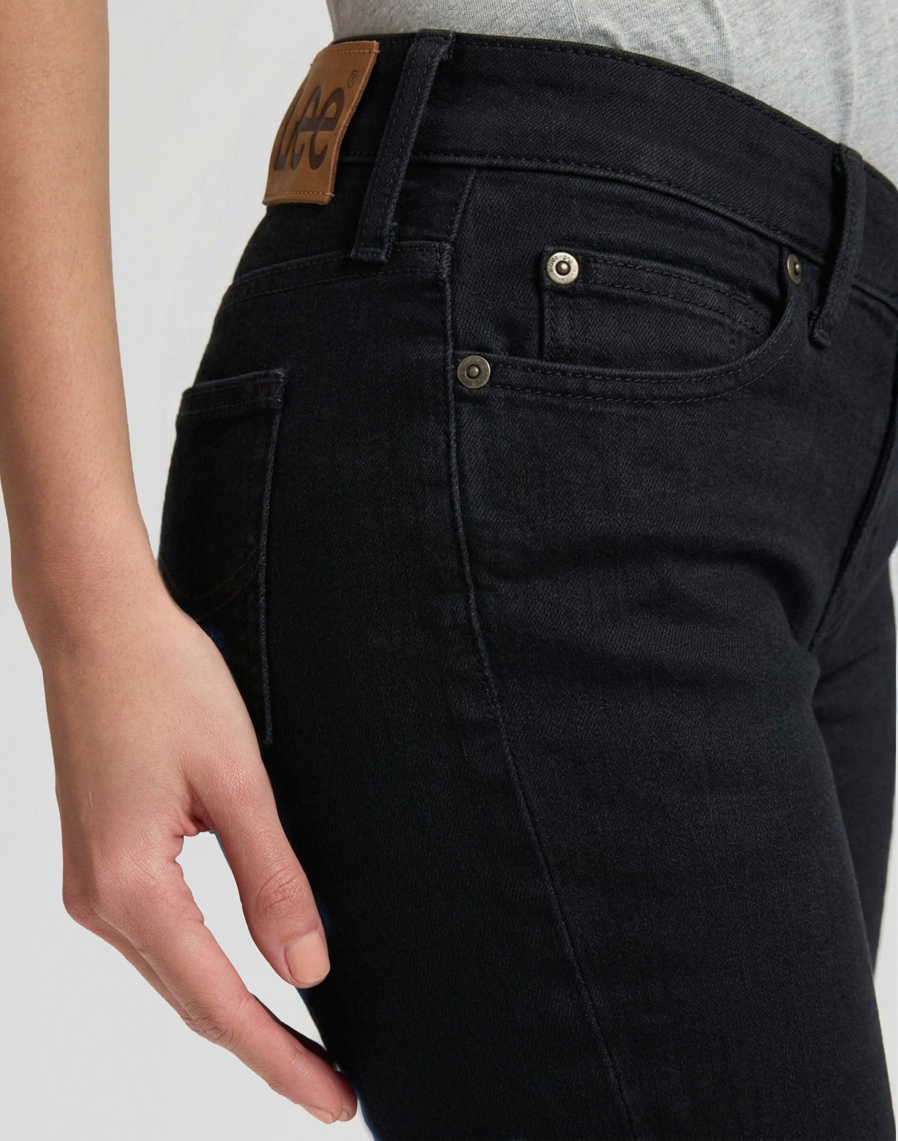 LEE JESSICA Bootcut Hose - Midnight Charcoal - 112381375 von LEE