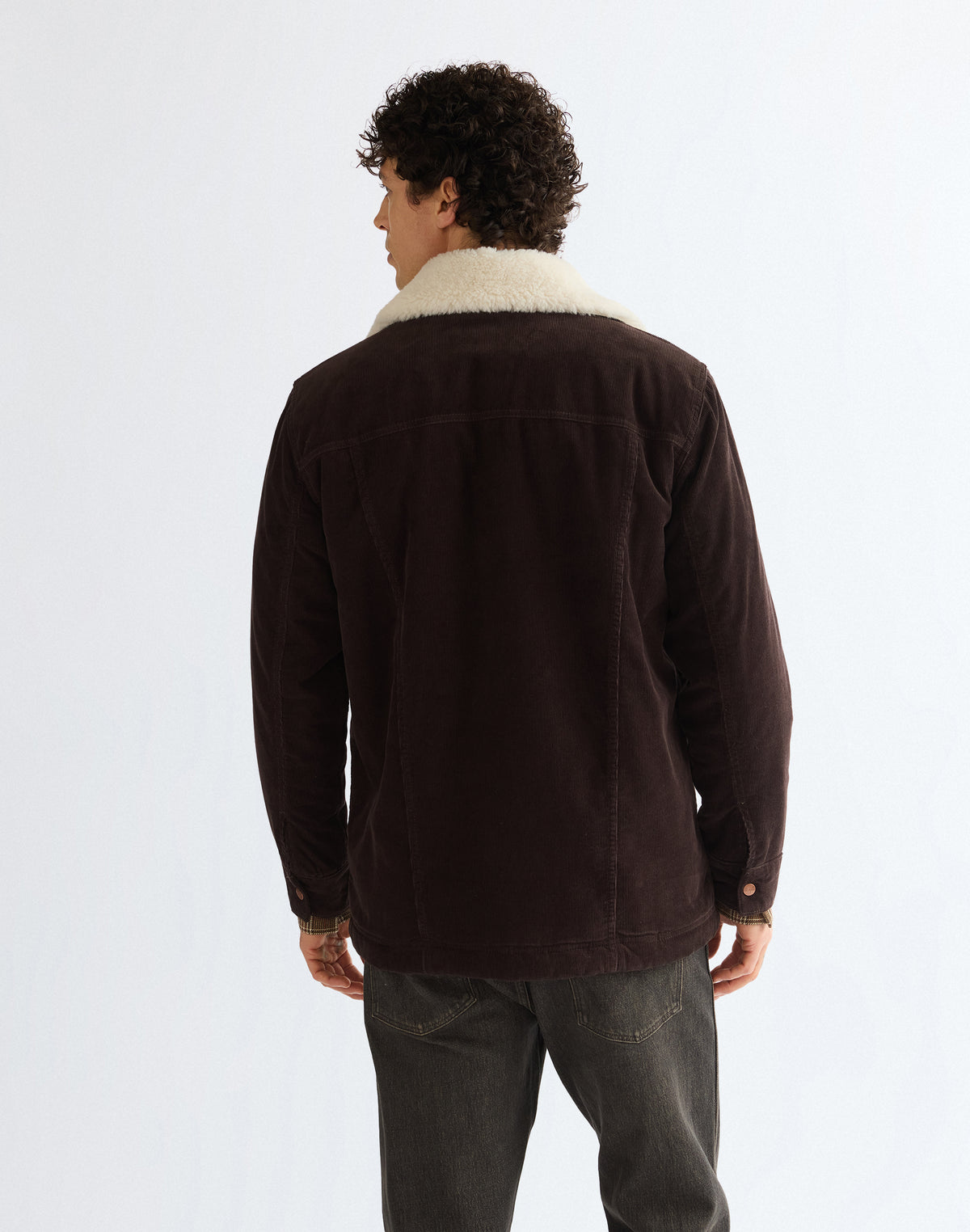 WRANGLER SHERPA WRANGE Winterjacke chocolate torte 112387067 von Wrangler