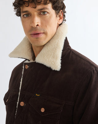 WRANGLER SHERPA WRANGE Winterjacke chocolate torte 112387067