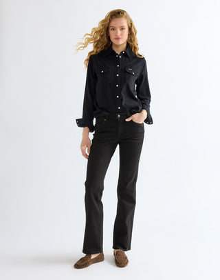 WRANGLER STRAIGHT retro black 112388298