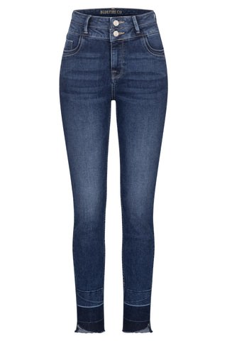 BLUE FIRE Lara Skinny Jeans - Deep Atlantic Indigo - 1136.266
