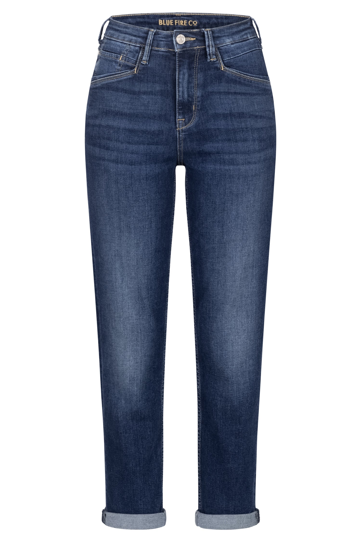 BLUE FIRE Fiona Carrot Jeans - Midnight Atlantic Blue - 1164.266