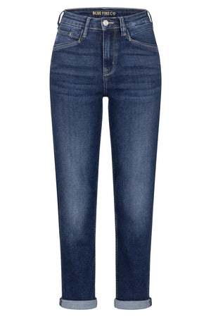 BLUE FIRE Fiona Carrot Jeans - Midnight Atlantic Blue - 1164.266