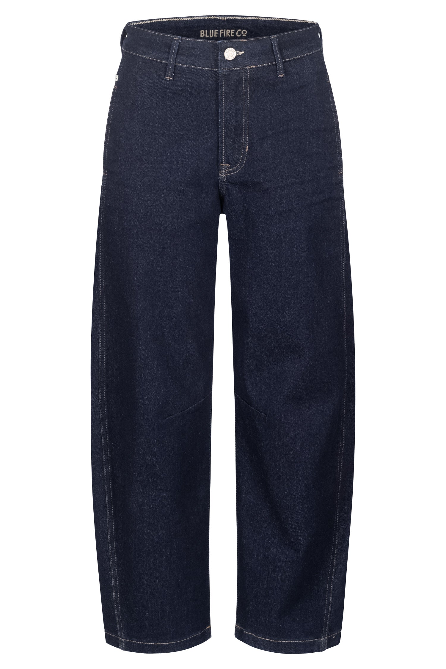 BLUE FIRE ZOE RINSE Barrel Jeans - Midnight Navy Rinse - 1194.267