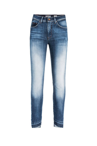 SALSA JEANS SECRET GLAMOR PUSH IN CAPRI blue used 119633.8504