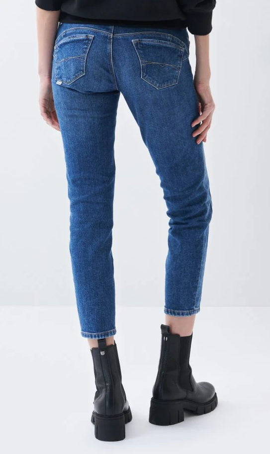SALSA WONDER PUSH UP Skinny Jeans - Vintage Riviera Blue - 126001.8503 von Salsa