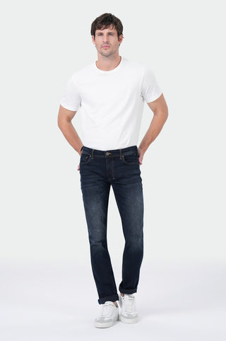 MOD JEANS THOMAS Straight Jeans - Indigo Shadow Blue - HW25-THOMAS.12029