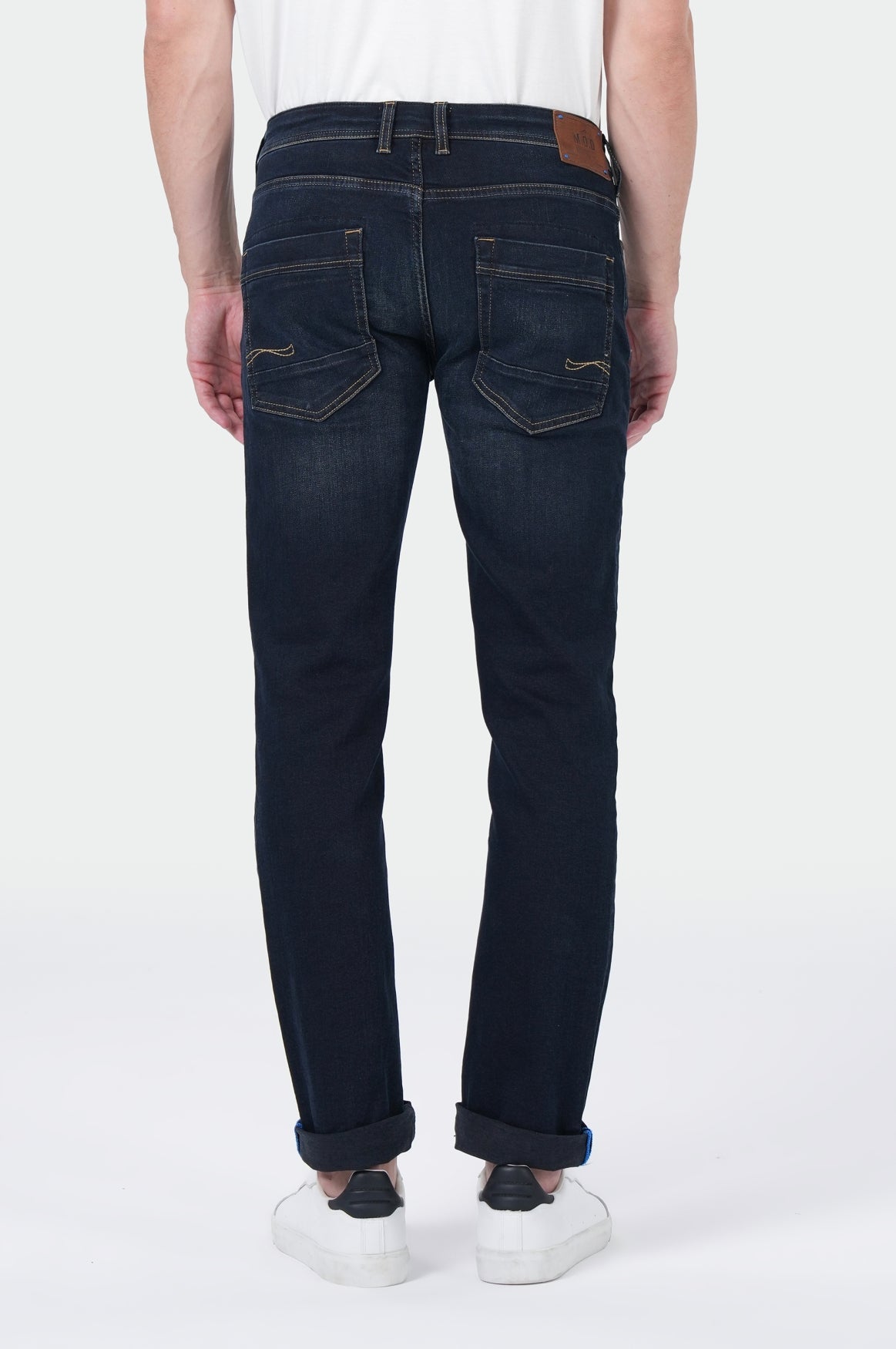 MOD JEANS THOMAS Straight Jeans - Indigo Shadow Blue - HW25-THOMAS.12029 von MOD Jeans