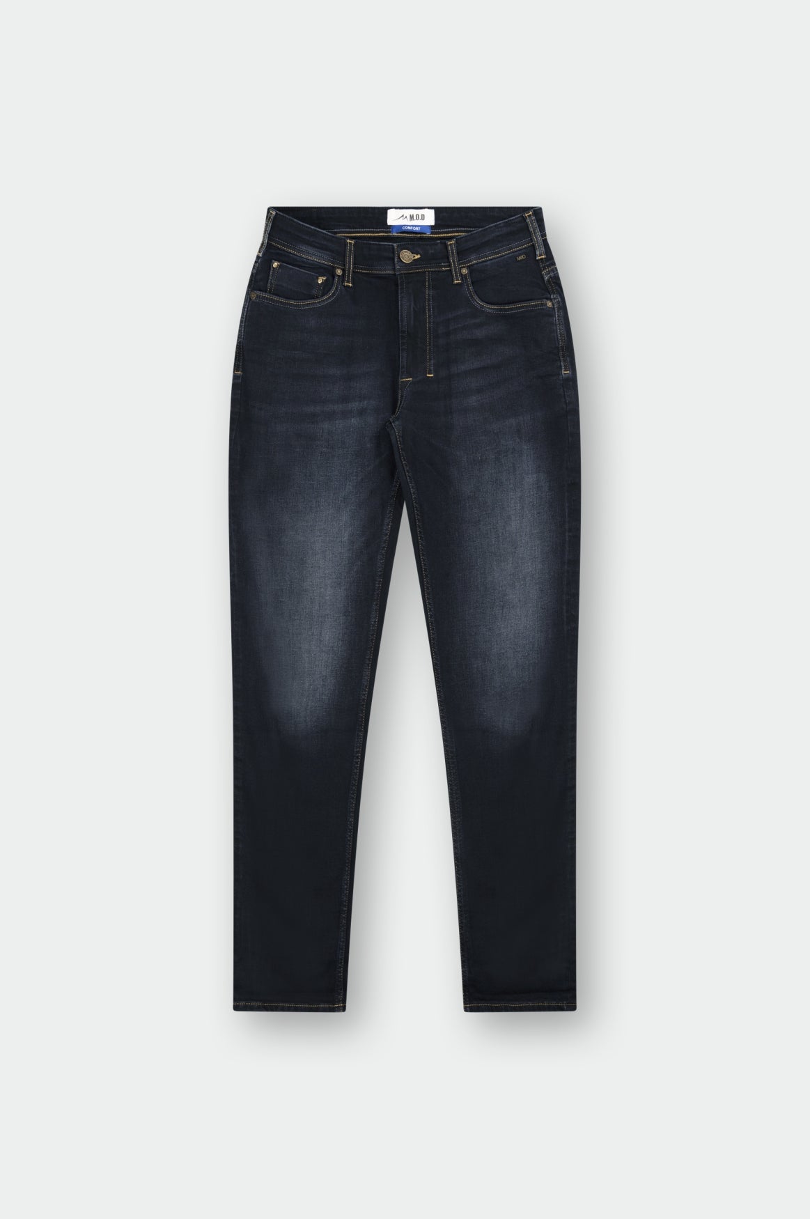 MOD JEANS THOMAS Straight Jeans - Indigo Shadow Blue - HW25-THOMAS.12029 von MOD Jeans