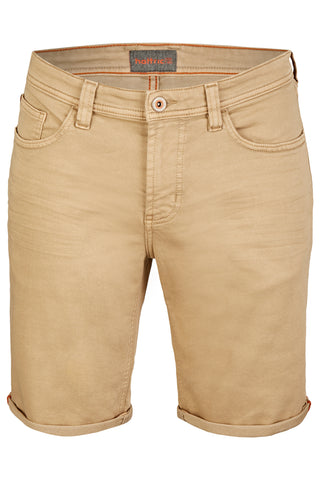 HATTRIC Bermuda Shorts - Warm Sandstone Beige - 698135 1213.10