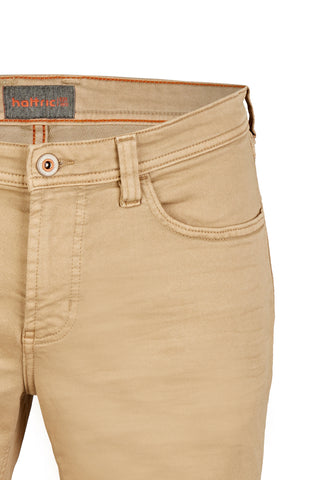 HATTRIC Bermuda Shorts - Warm Sandstone Beige - 698135 1213.10