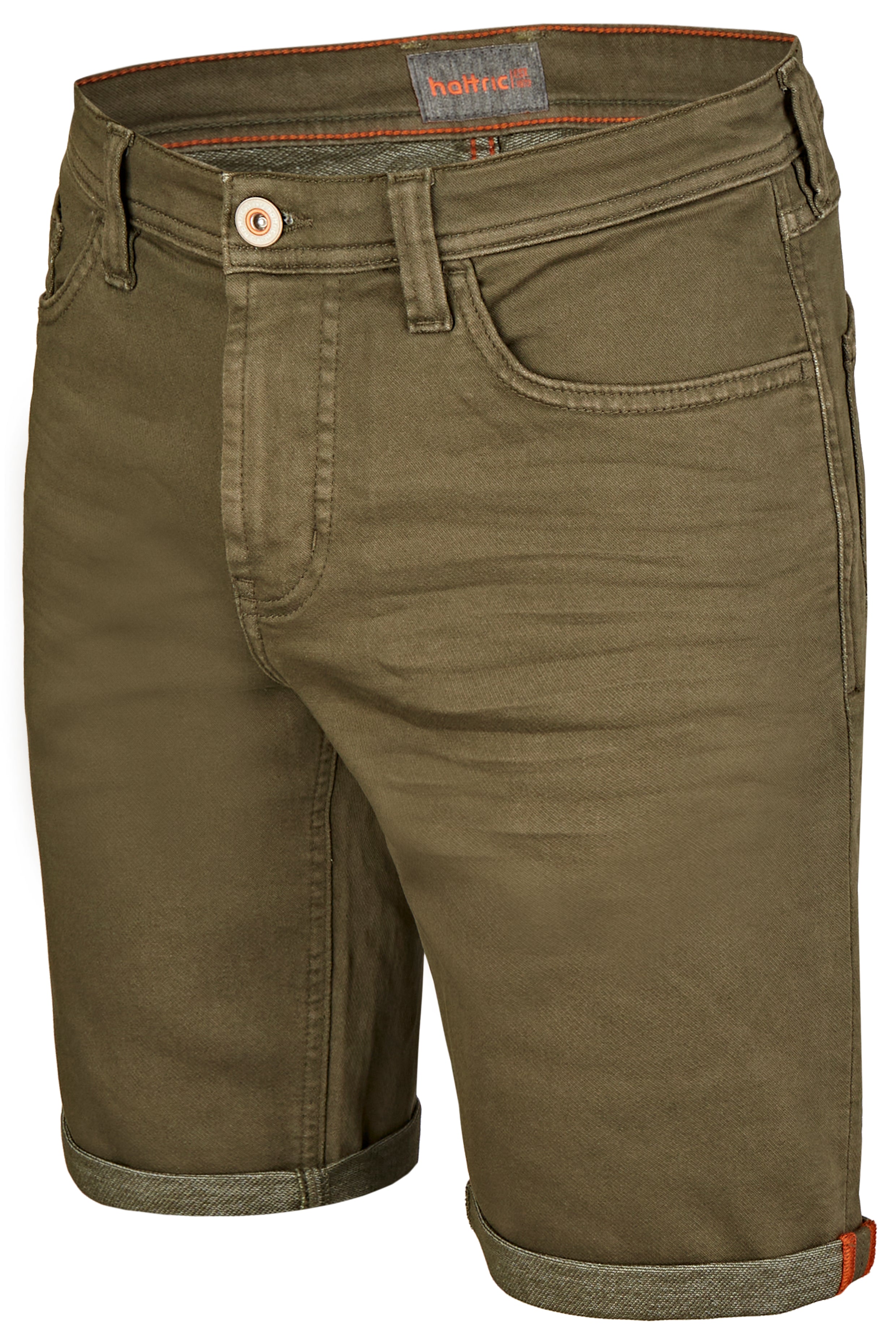 HATTRIC Bermuda Shorts - Olive Ember - 698135 1213.30