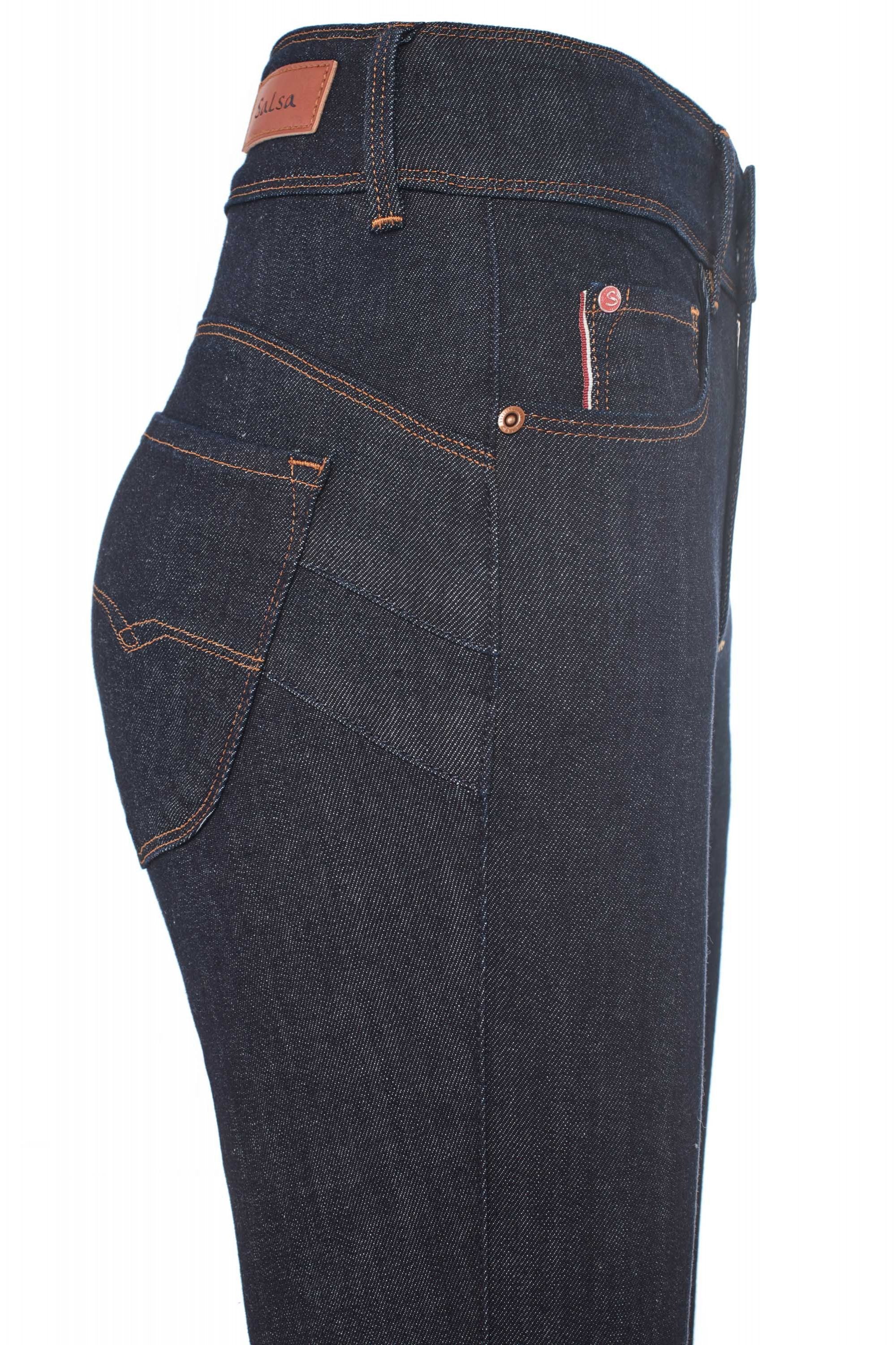 SALSA Secret Push In Skinny Jeans - Midnight Indigo Rinse - 122637.8505 von Salsa